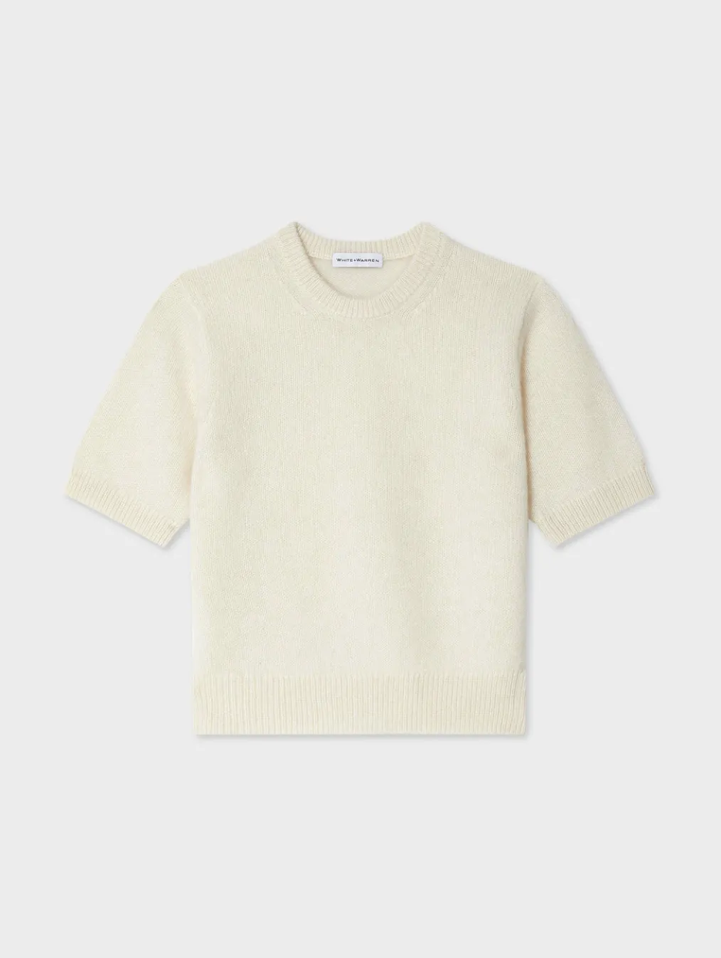 brushed cashmere tee