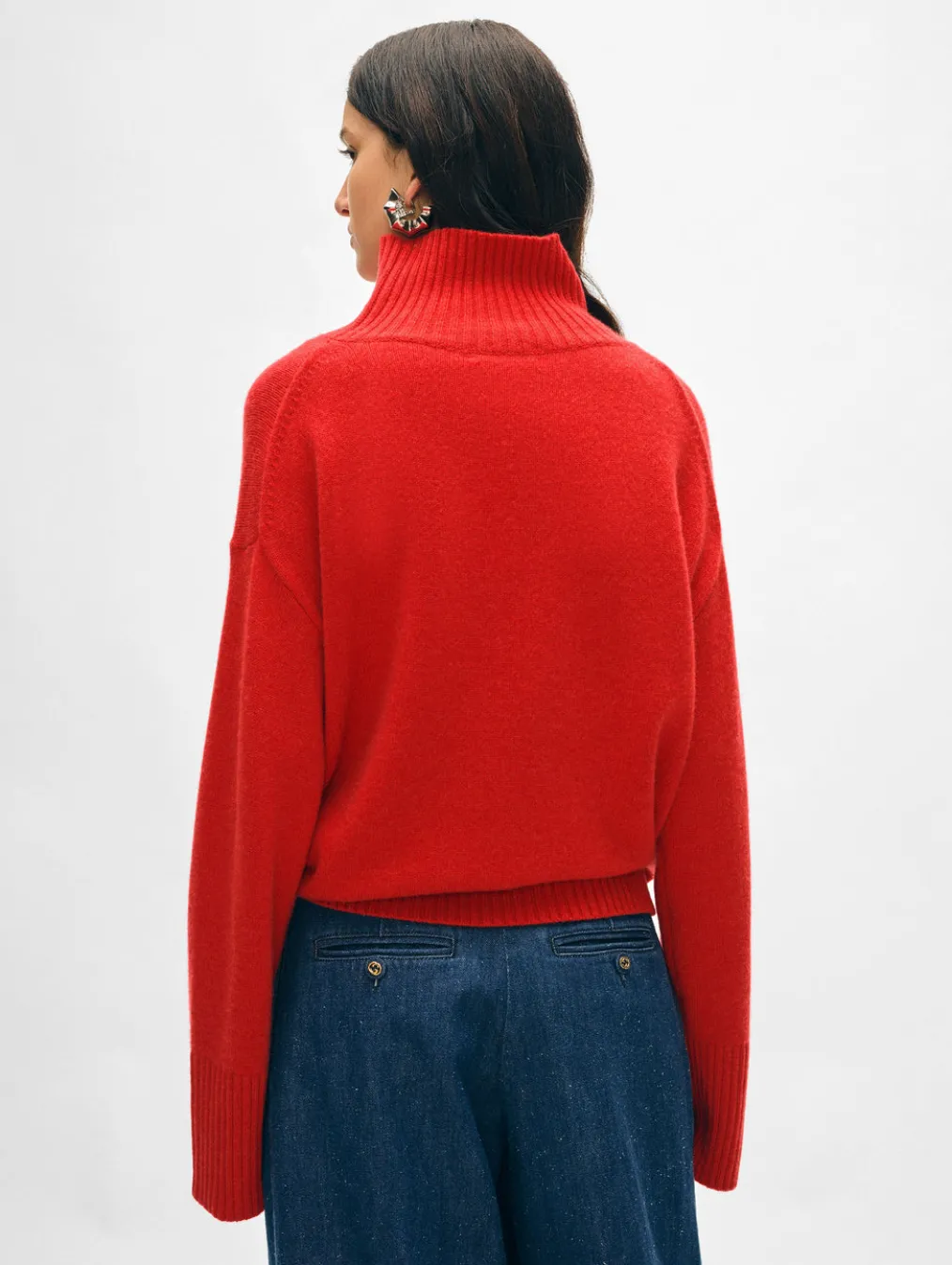 cashmere easy standneck