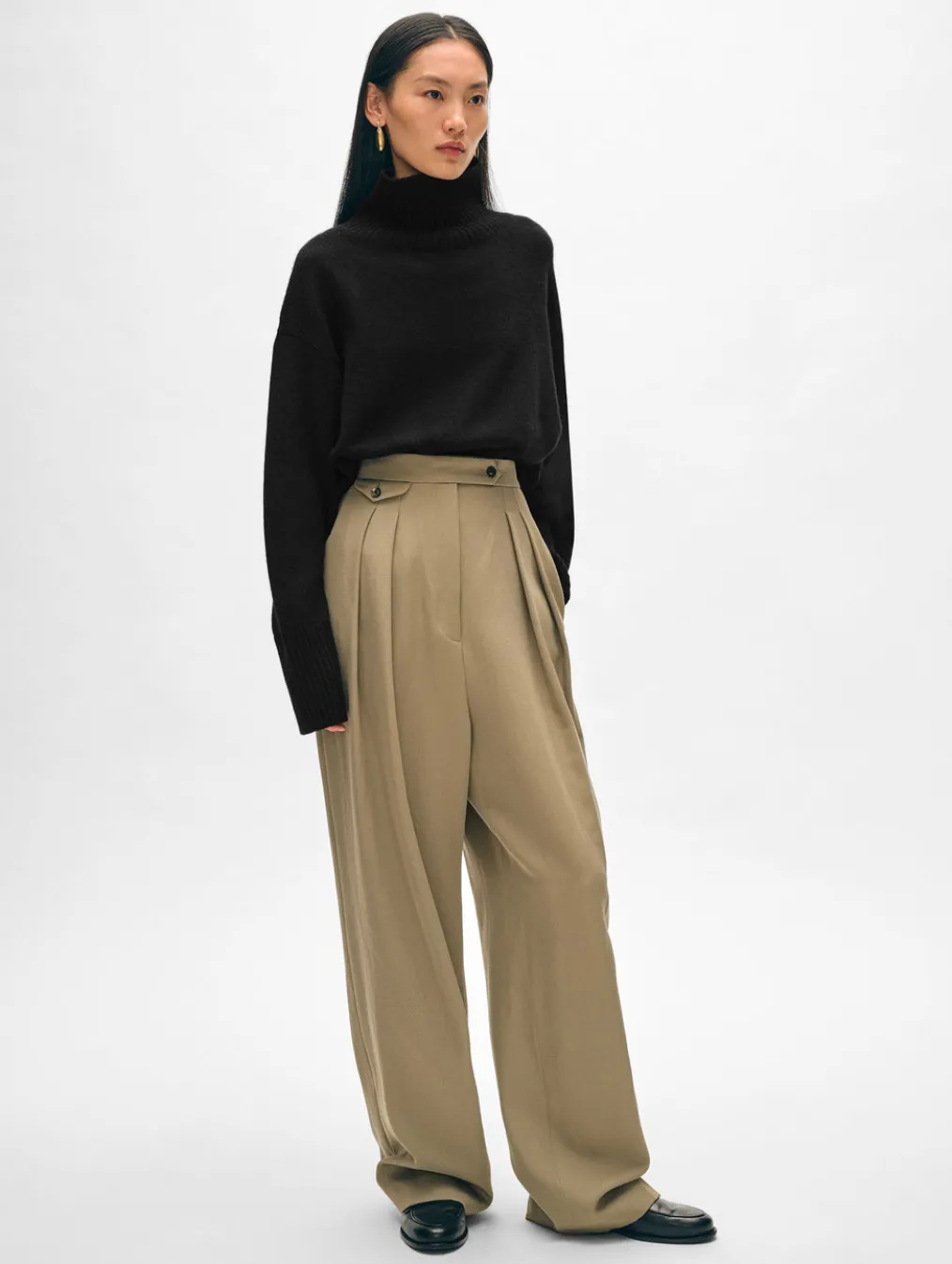 cashmere easy standneck