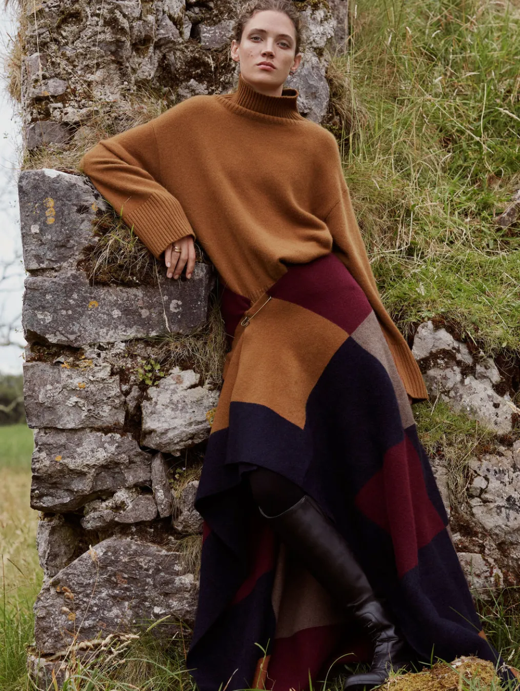 cashmere easy standneck