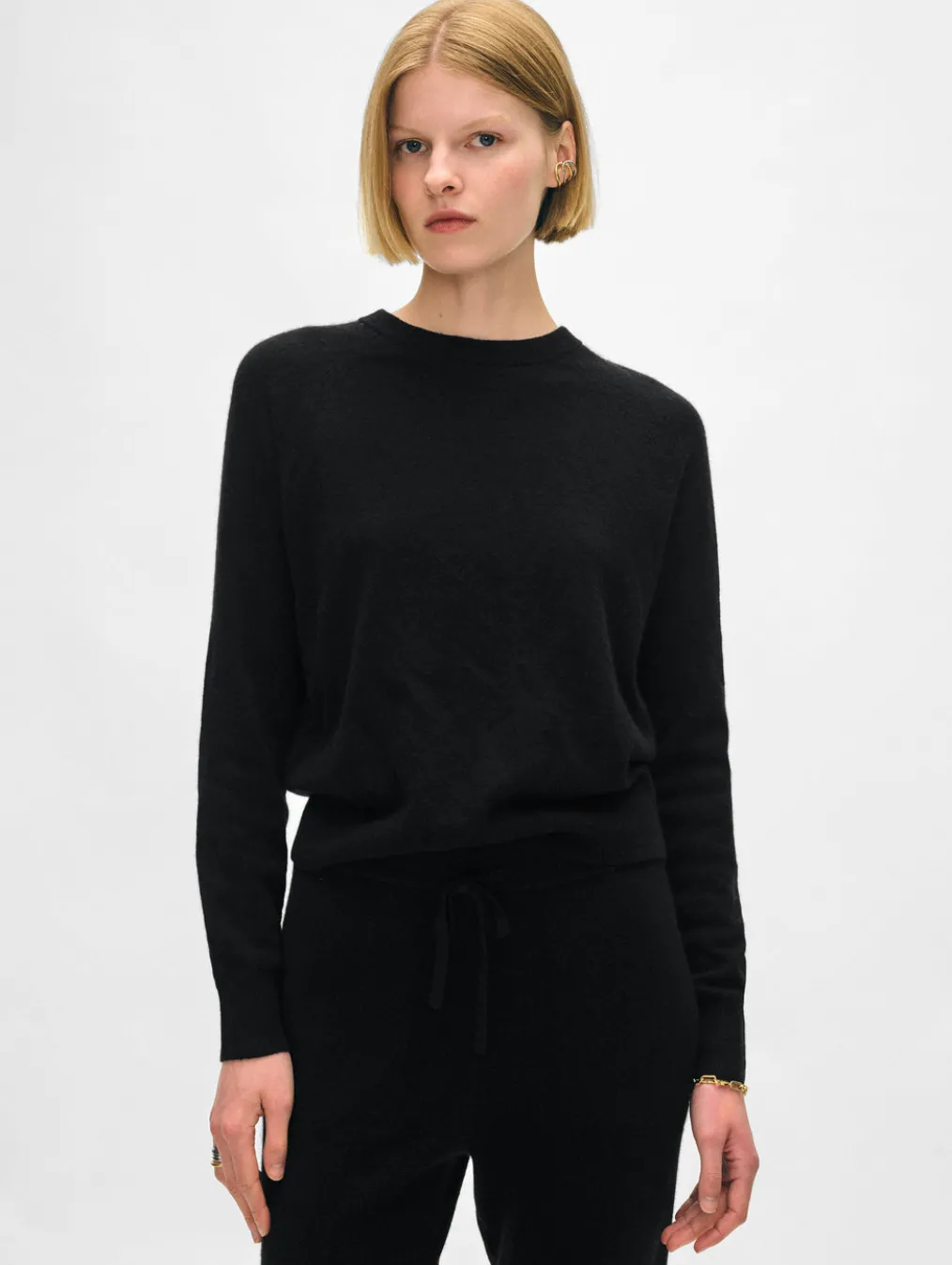 cashmere easy sweatshirt