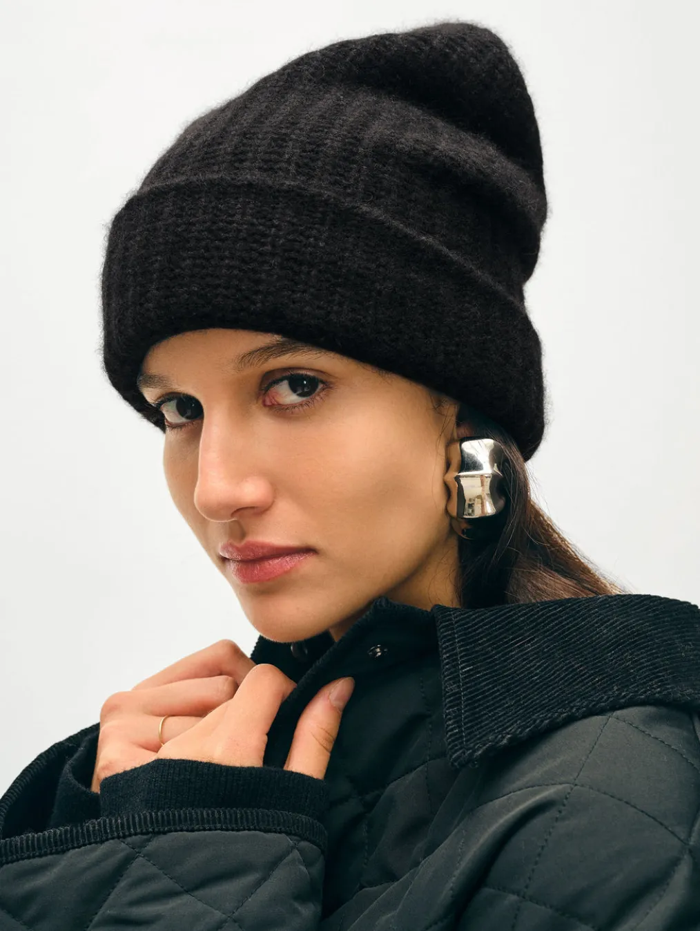 cashmere luxe beanie