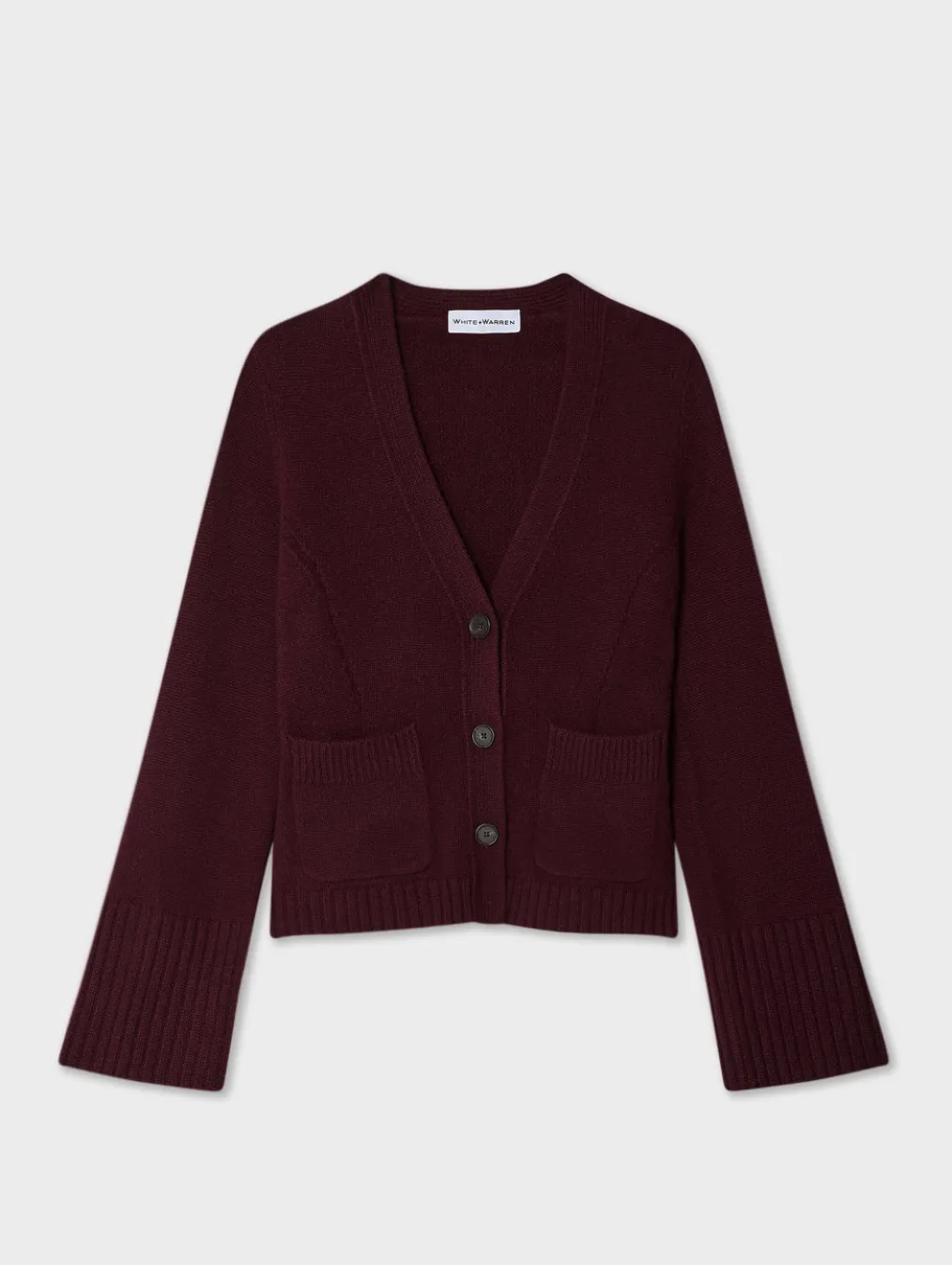 cashmere luxe waisted cardigan