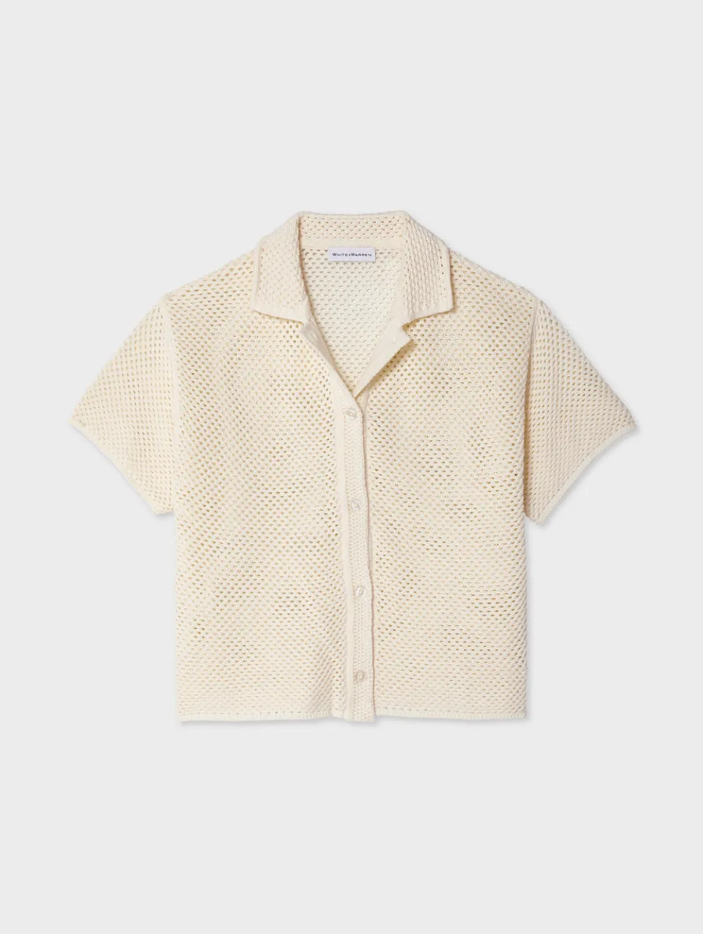 cotton mesh shirt