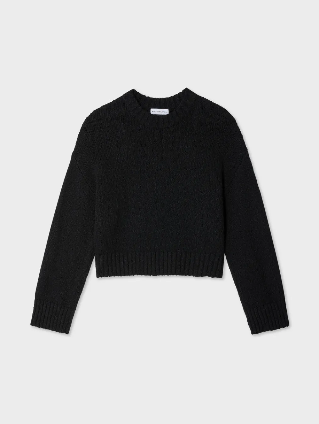 cotton slub easy crewneck