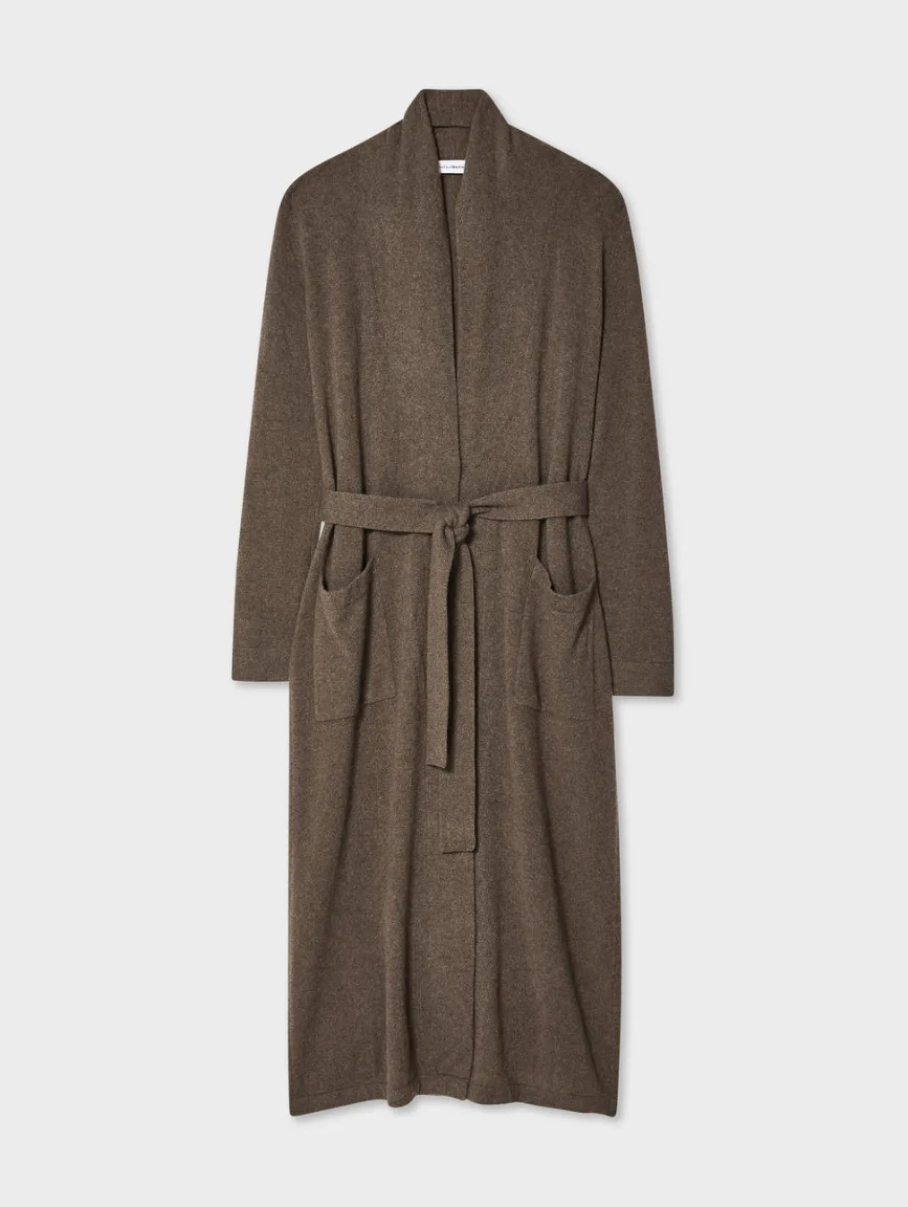 long cashmere robe