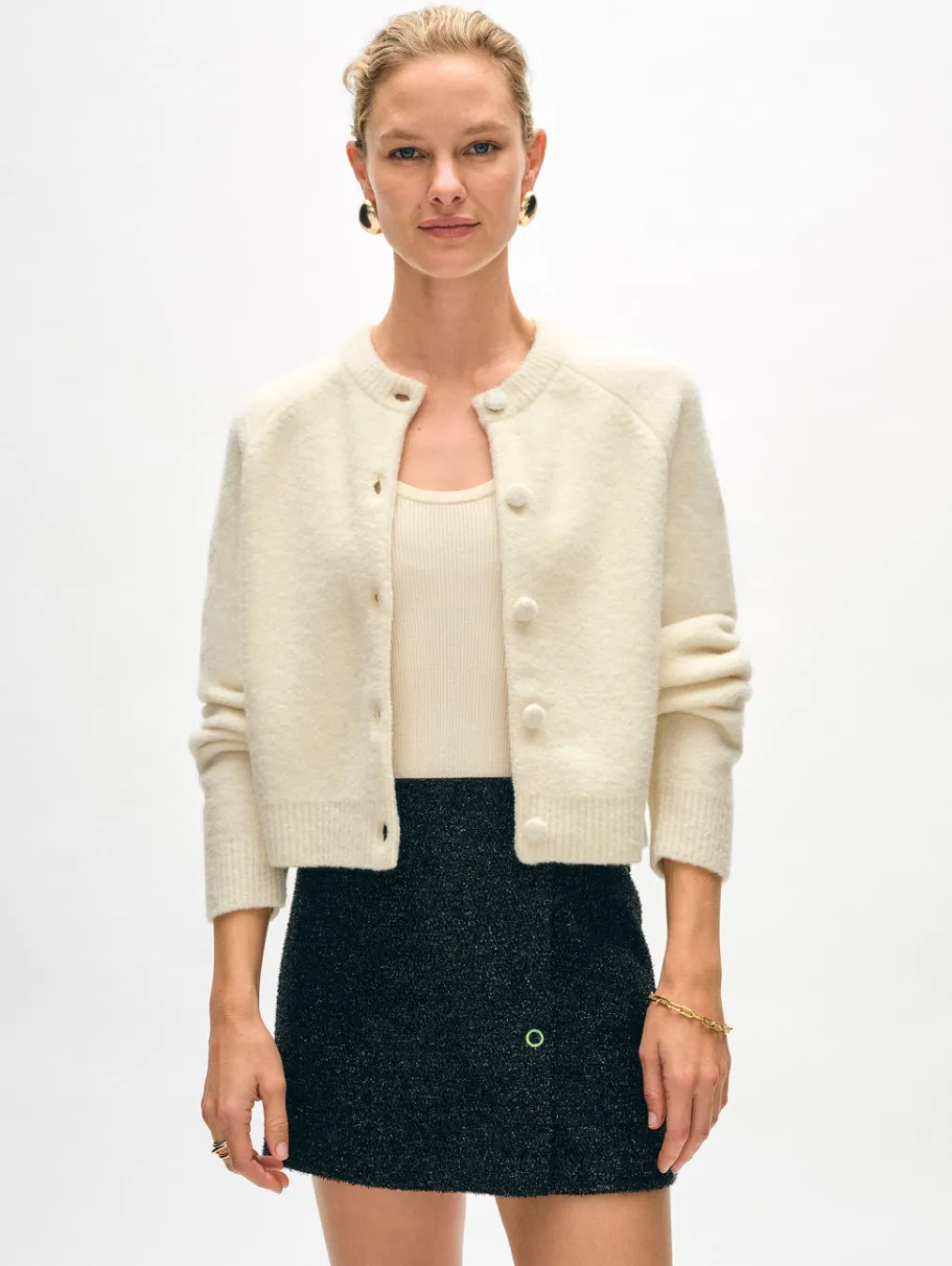 merino cashmere boucle jacket