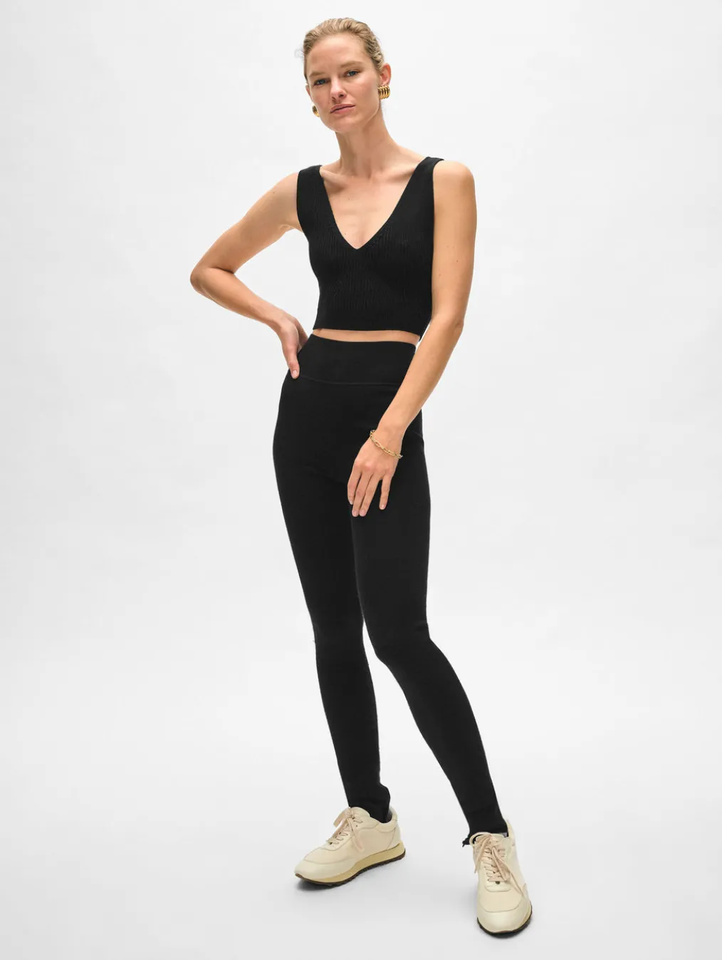 superfine merino zip leggings
