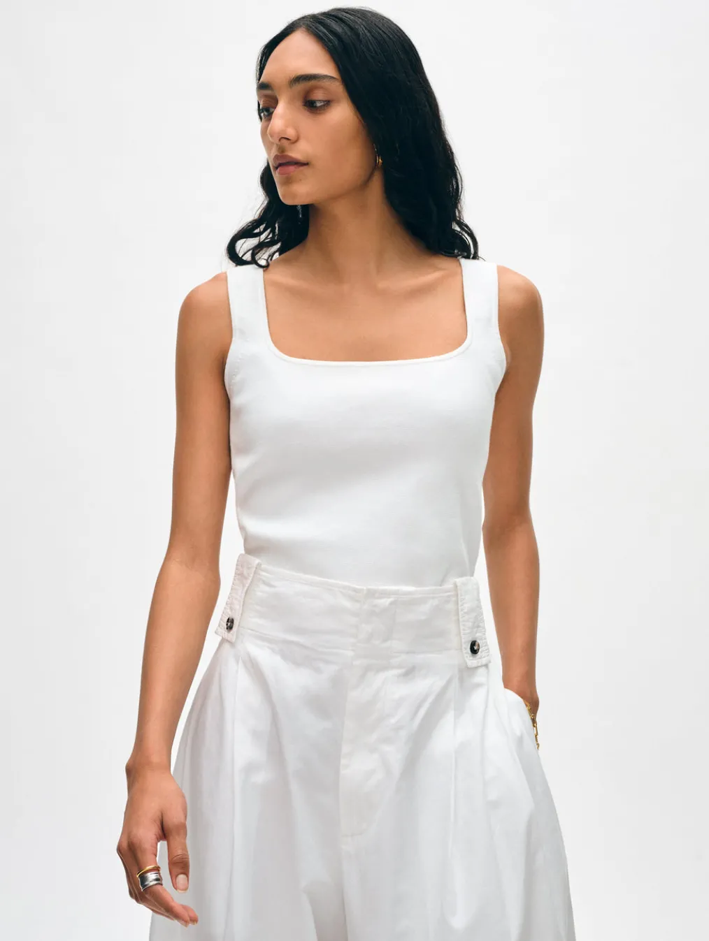 superfine organic cotton tank