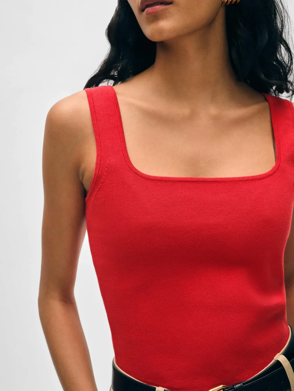 superfine organic cotton tank